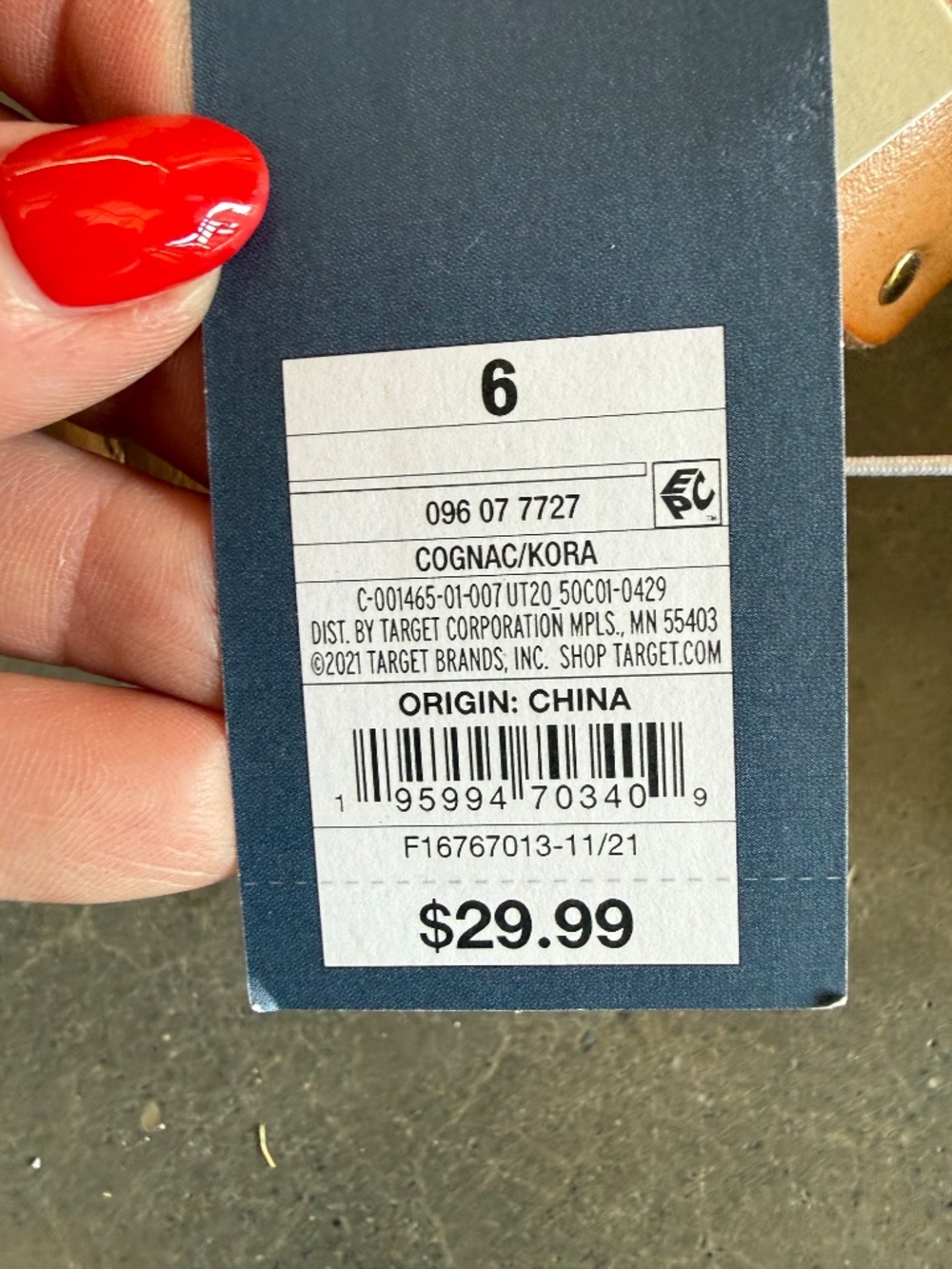 ๐ Universal thread sandals, target, size 6, NWT - Picture 4 of 6